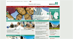 Desktop Screenshot of leipzig-mvz.de